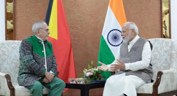 PM Modi holds bilateral meeting with Timor-Leste President Jose Ramos-Horta in Gujarat