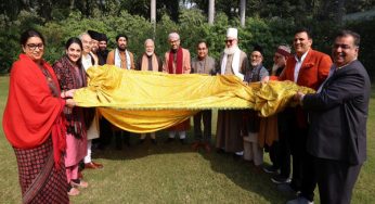 PM Modi hands over ‘Chadar’ to be offered on 812th Urs of Khwaja Moinuddin Chishti in Ajmer