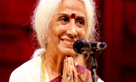 Prabha Atre, a seasoned vocalist of classical music and three-time Padma recipient, passed suddenly this morning from a heart attack.