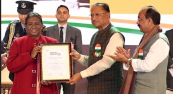President Murmu presents Swachh Survekshan Awards