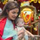 Priyanka, Nick visits temple with daughter Malti Marie on her 2nd birthday