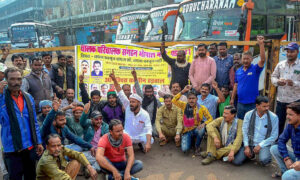 Protest against new hit-and-run law affects city bus services in MP's Indore