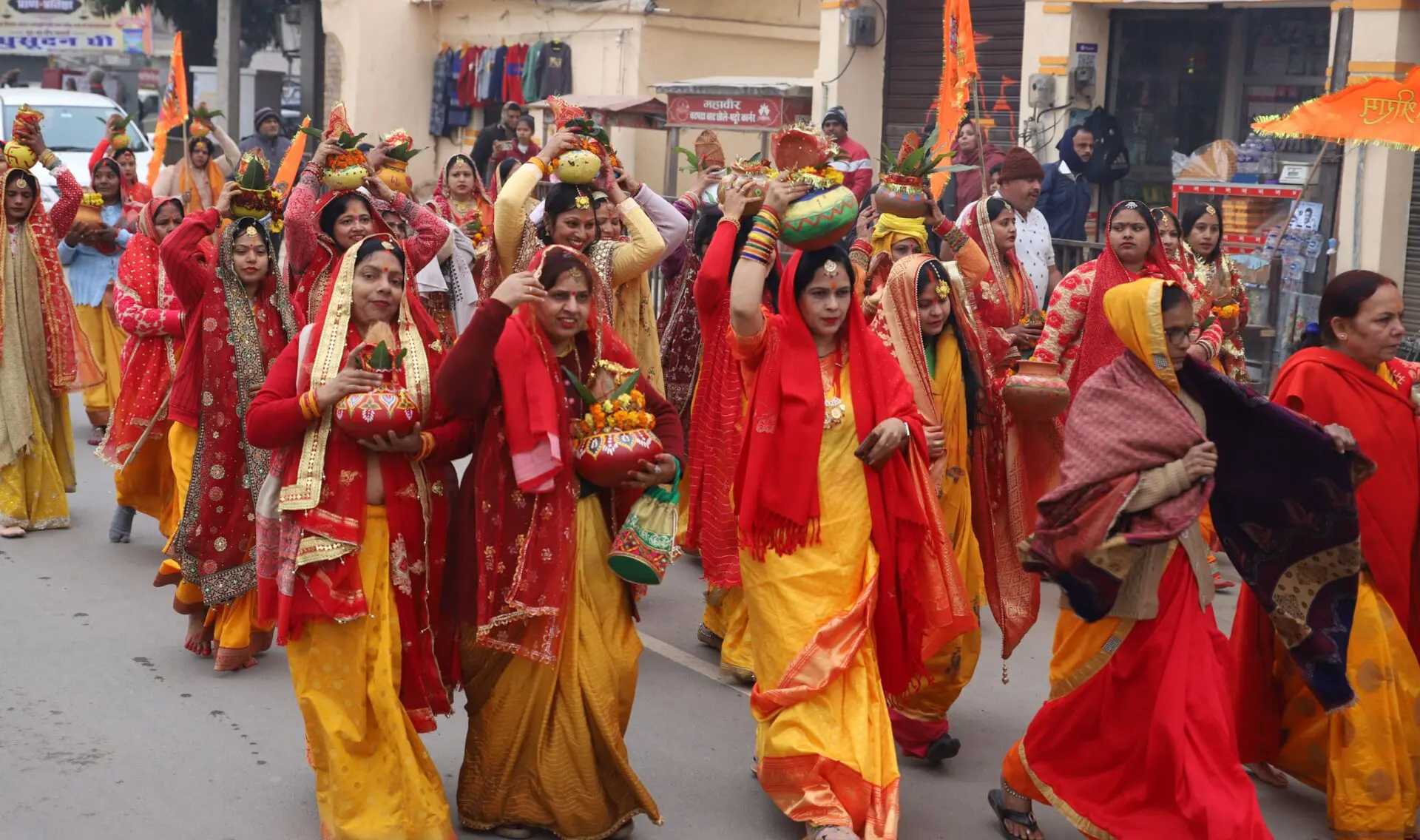 Ramotsav 2024: Over 500 women participate in Jal Kalash Yatra ahead of Pran Pratishtha ceremony in Ayodhya