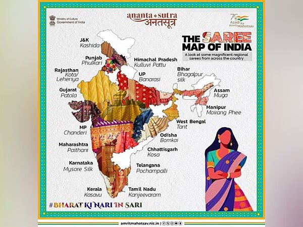 Kashmir's Kashida to Kerala's Kasavu-1,900 sarees on display at Republic Day parade