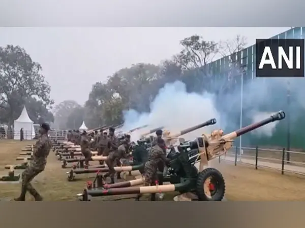 Republic Day: Army personnel carry out rehearsals for 21-gun salute