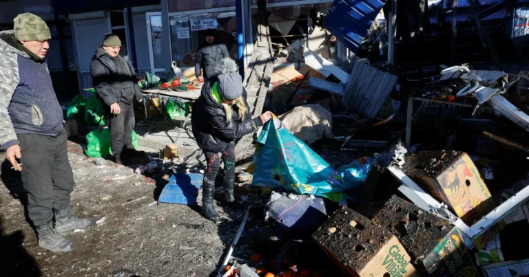 Russia says, 25 killed in blast at Donetsk market after Ukrainian shelling