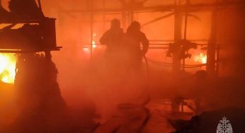 Fire breaks out at Russia’s Novatek gas terminal