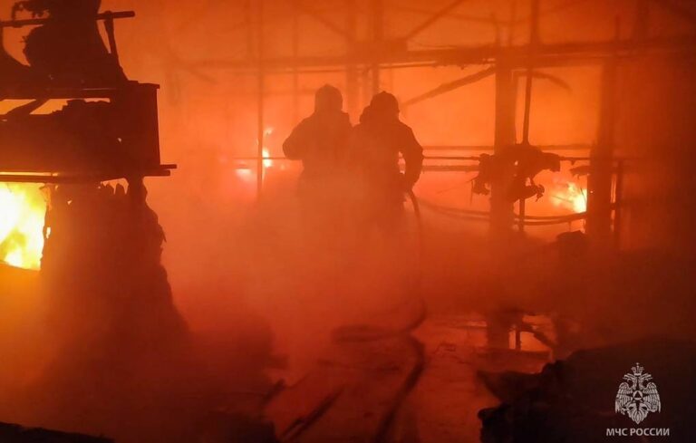 Fire breaks out at Russia’s Novatek gas terminal