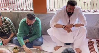 “Seeking blessings for past, present, and future”: Sanjay Dutt performs ‘pind daan’ in Gaya