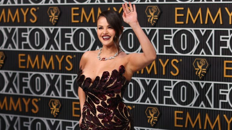 75th Emmy Awards: Selena Gomez slays in black sheer gown on red carpet