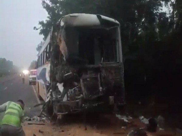 Andhra Pradesh: TSRTC bus collides with lorry in Nellore, driver killed, several injured