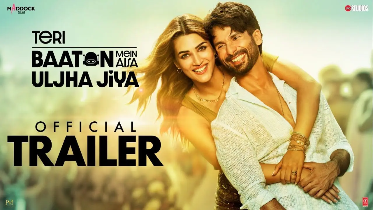 Shahid falls in love with Kriti's character robot: 'Teri Baaton Mein Aisa Uljha Jiya' trailer