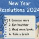 Top 10 Resolutions Of 2024