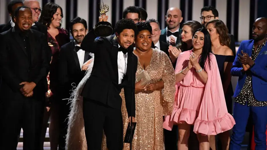 Trevor Noah wins Outstanding Talk Series award for 'Daily Show' 75th Emmys