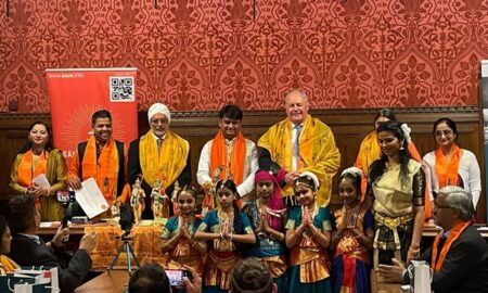 UK Parliament echoes with chants of 'Shri Ram' in celebrations for Ram Mandir
