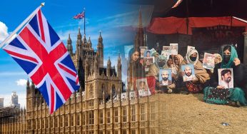 UK Parliamentarians extend support for Baloch protesters in a motion