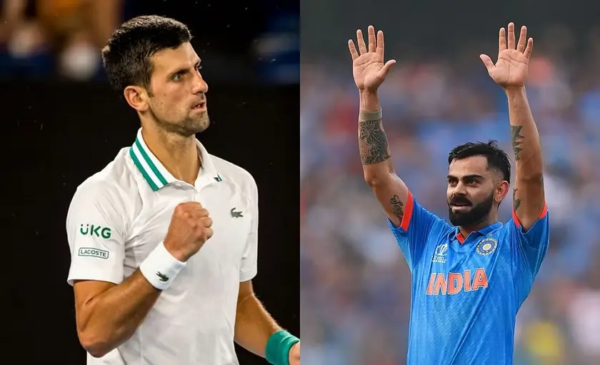 Novak on his bond with Virat: "I admire his career, achievement":
