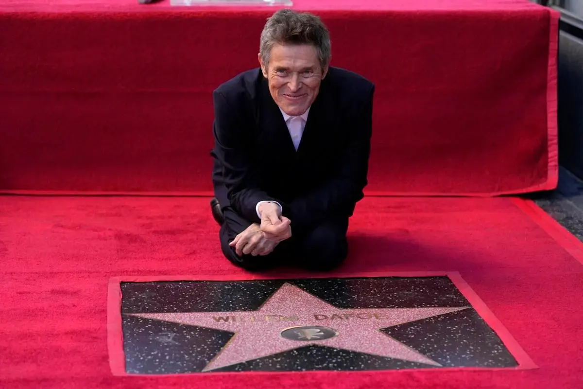 Willem Dafoe honored with first Hollywood Walk of Fame star: 2024