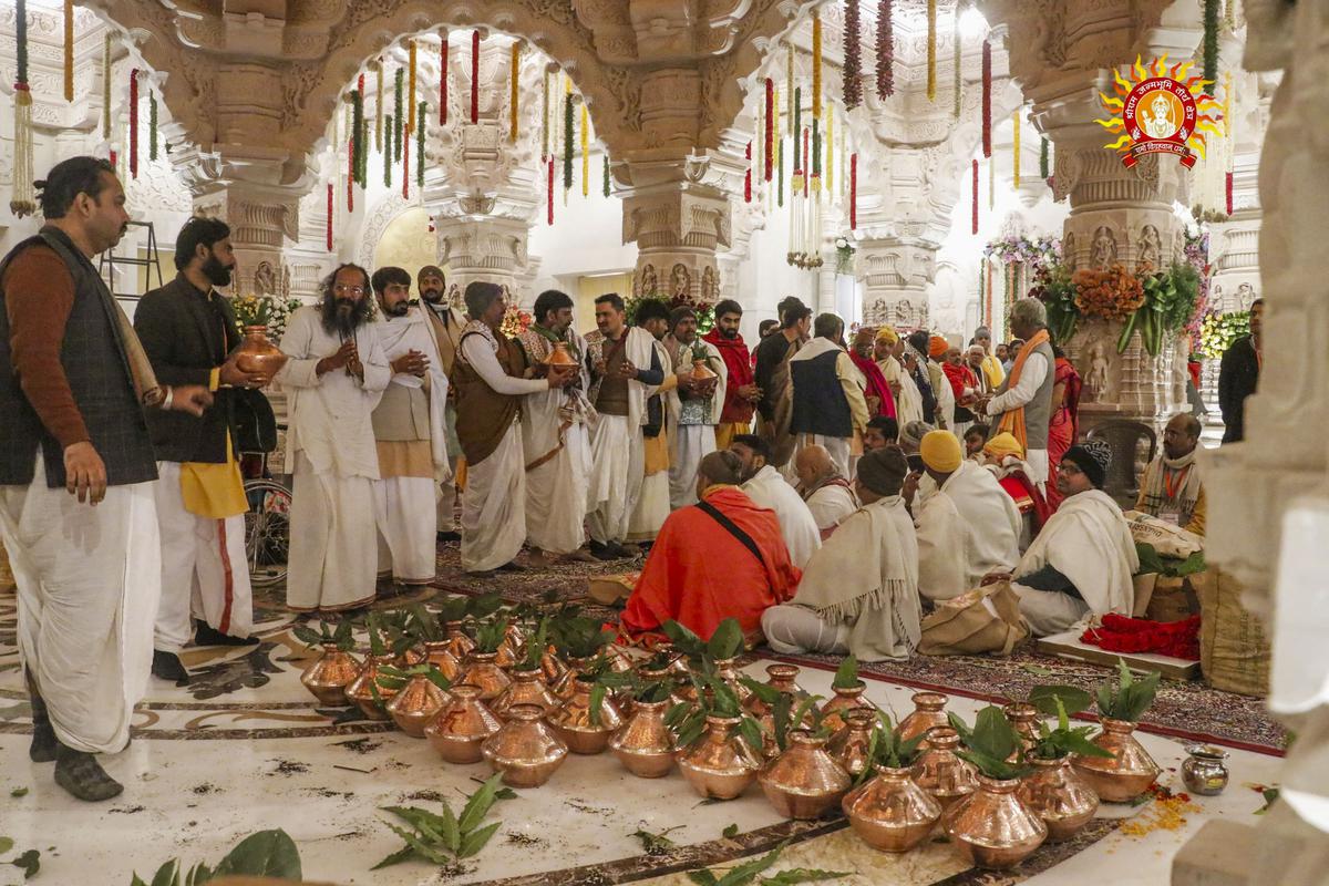 Hearty welcome to revered saints, religious leaders to Ayodhya Dham: Yogi Adityanath on Pran Pratishtha day