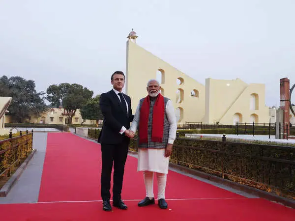 “Happy, proud to be with you…,” French President Macron greets “dear friend” PM Modi, Indians on Republic Day