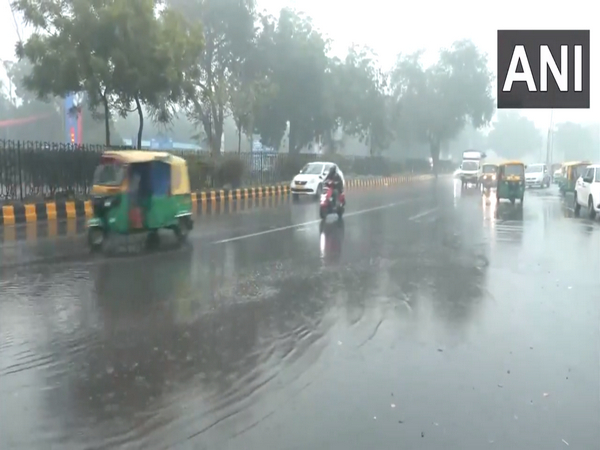 Delhi receives light intensity rainfall amid cold weather, foggy conditions