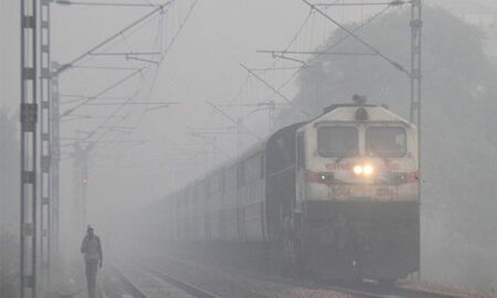 Delhi: 24 trains running late due to dense fog