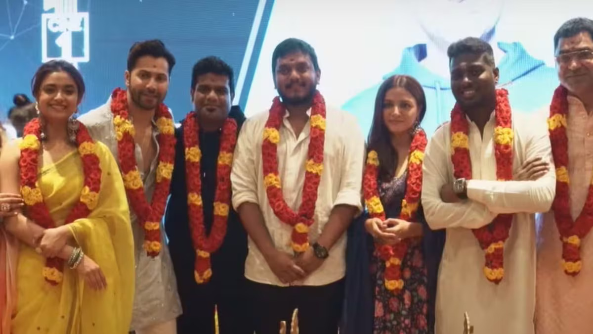 Varun Dhawan shares glimpse from 'VD 18' Mahurat pooja, film's title to be announced soon
