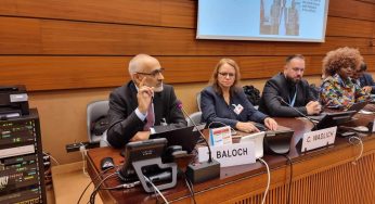 Baloch activists meet with UN officials; discuss human rights crisis in Balochistan