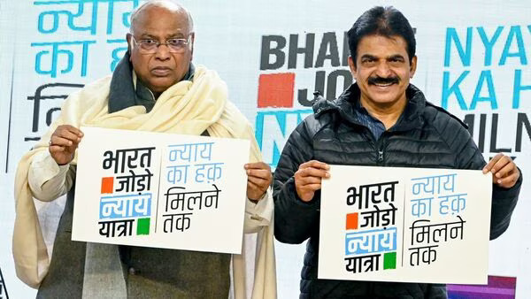 Congress unveils logo, slogan of ‘Bharat Jodo Nyay Yatra’