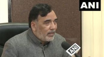 Environment Minister Gopal Rai issues order to restart functioning of Delhi’s only smog tower