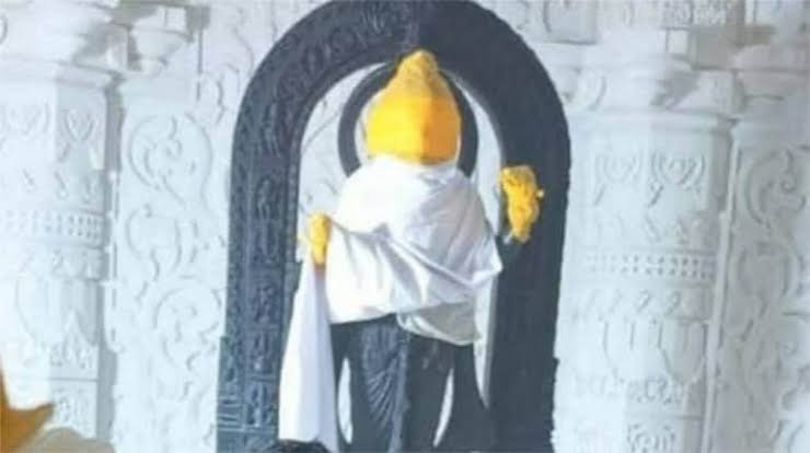 Take a look at idol of Lord Ram inside Ayodhya temple’s sanctum sanctorum