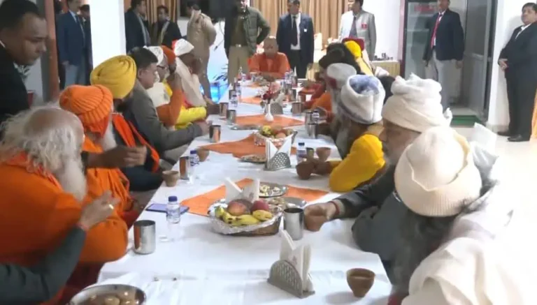Saints from various places reach Ayodhya ahead of Ram Mandir Pran Pratishtha ceremony