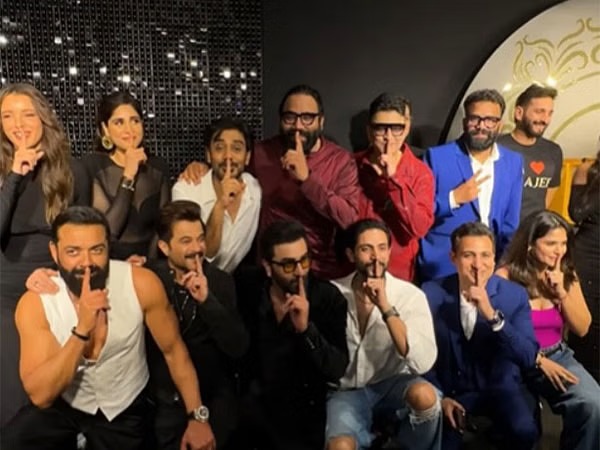 Team "Animal" threw a big success party in Mumbai on Saturday night, and a lot of famous people from B-town showed up.