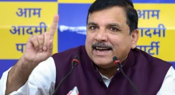 AAP leader Sanjay Singh not allowed to take oath as Rajya Sabha MP