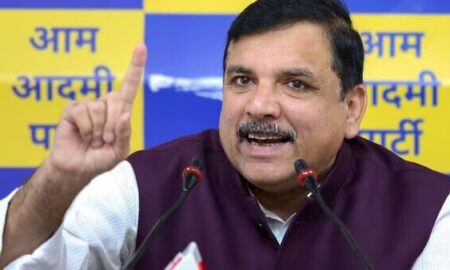 Aam Aadmi Party leader Sanjay Singh will not take oath today as the Rajya Sabha Chairman has refused to allow him to take oath as a Member of Parliament.