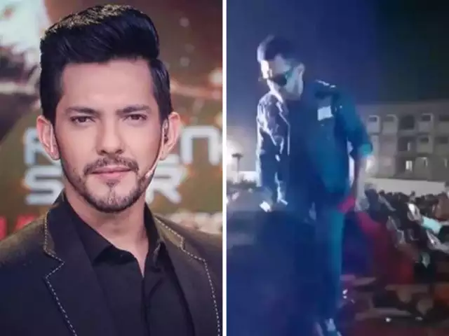 Aditya Narayan snatches fan’s phone, throws it away during concert, video goes viral