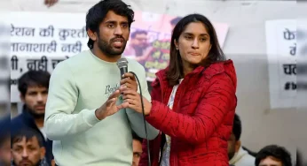 Suspended WFI president invites Bajrang Punia, Vinesh Phogat to appear for national trials