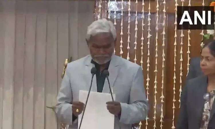 JMM’s Champai Soren Takes Oath As Chief Minister Of Jharkhand