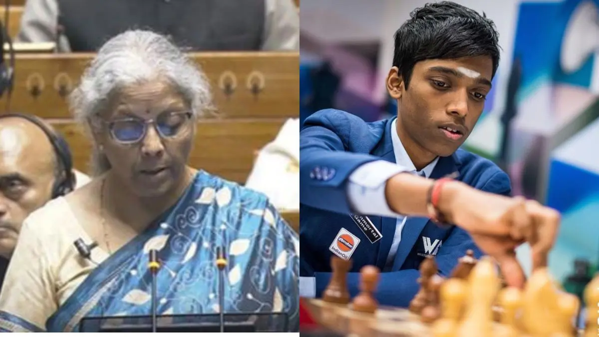 Youth Scaling New Heights In Sports, Says Sitharaman In Budget Speech; Mentions Chess Prodigy Praggnanandhaa