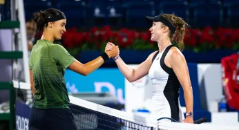 Elina Svitolina fends off compatriot Anhelina Kalinina in Dubai opener