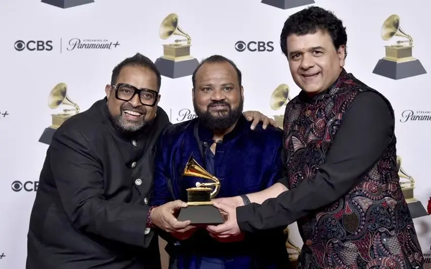 Grammys: Shankar Mahadevan, Zakir Hussain win Best Global Music Album award