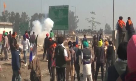 Tear Gas Shelling, Stone Pelting Continue At Shambhu Border As Farmers Protest Enters Day 4