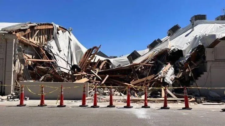 Several injured after under-construction building collapses in Boise, Idaho