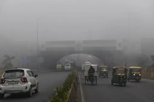 Several cities in North India enveloped in fog amid prolonged cold weather
