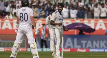 England 155/4 at Tea after Yashasvi’s double ton steers India to 396