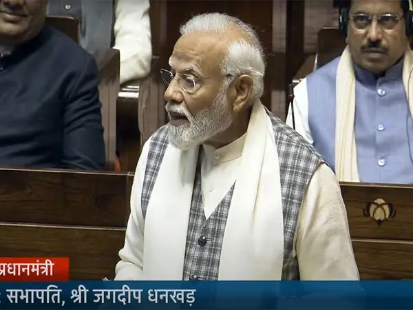 “Pray you are able to secure 40…”: PM Modi uses Mamata Banerjee’s remarks to attack Congress in RS reply