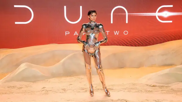 Zendaya stuns in Mugler’s robot suit at ‘Dune: Part Two’ premiere in London
