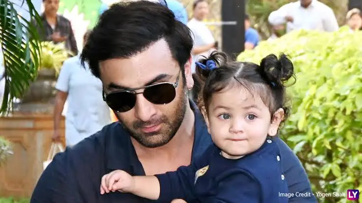 Ranbir twin with daughter Raha in blue outfits at b’day bash of Kareena’s son