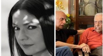 Pooja Bhatt shares pictures of legendary radio personality Ameen Sayani with Mahesh Bhatt