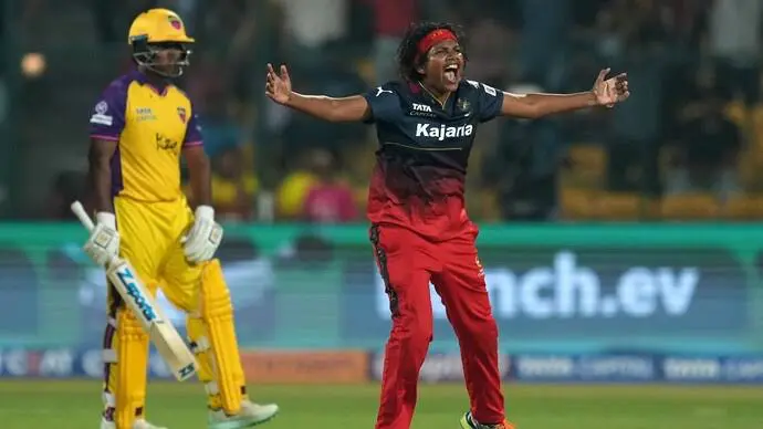 Sobhana Asha guides RCB to victory over UPW by 2 runs in WPL 2024